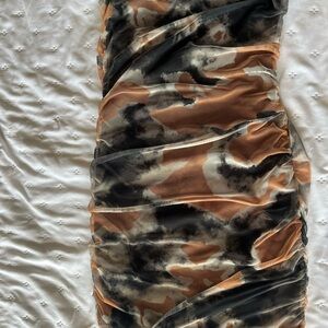 Stylish Camouflage Pencil Skirt